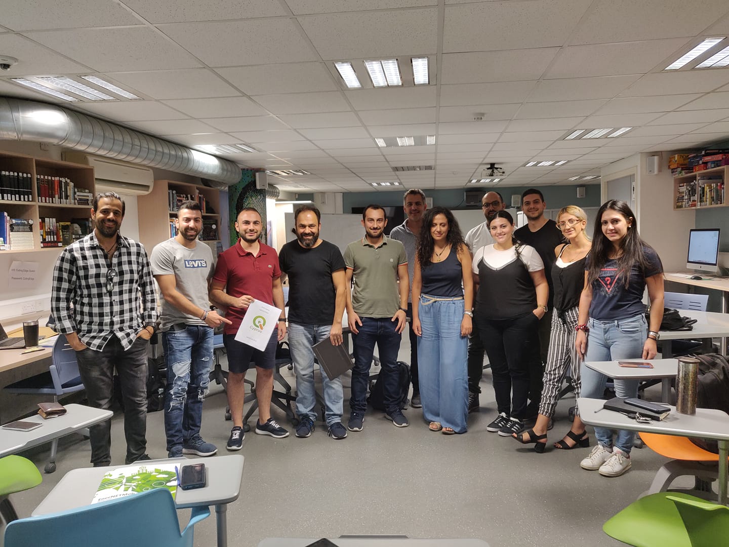 QGIS Cyprus founding members, 2019